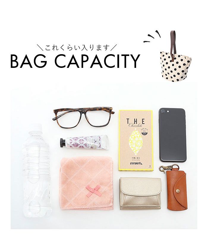 バックヤードファミリー BACKYARD FAMILY ハンドバッグ エコバッグ 水玉 sebag111