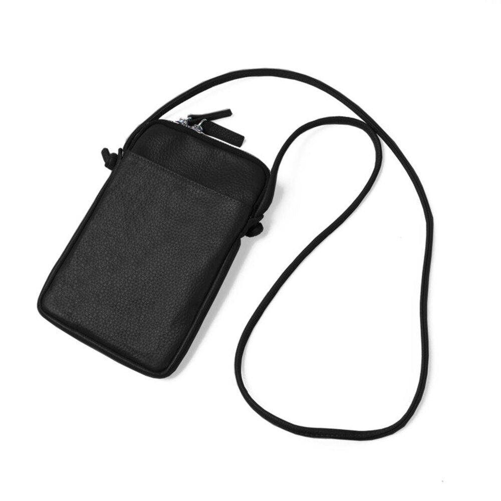 BACKYARD FAMILY Blanc Pomme Cowhide Pouch Smartphone Pouch