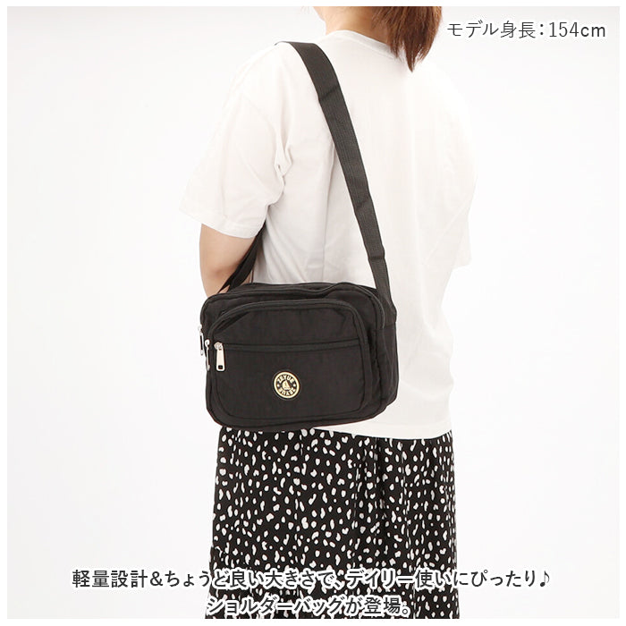バックヤードファミリー BACKYARD FAMILY ショルダーバッグ レディース pmysbag001 （ブルー×ハンコ） ブルー×ハンコ