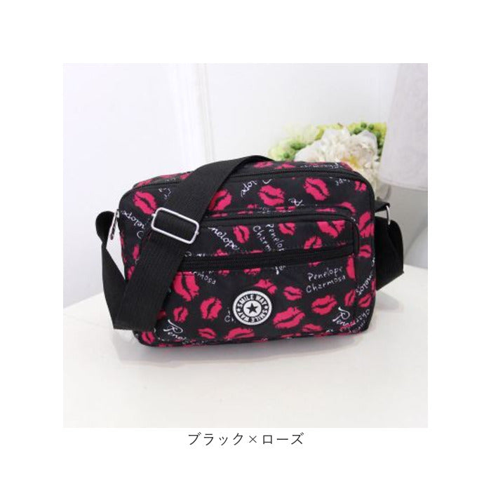 バックヤードファミリー BACKYARD FAMILY ショルダーバッグ レディース pmysbag001 （ブルー×ハンコ） ブルー×ハンコ