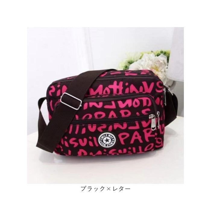バックヤードファミリー BACKYARD FAMILY ショルダーバッグ レディース pmysbag001 （ブルー×ハンコ） ブルー×ハンコ