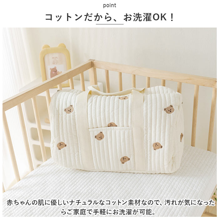 バックヤードファミリー BACKYARD FAMILY マザーズバッグ 斜めがけ ボストン 大容量 2way ysba5349 （チューリップ） チューリップ