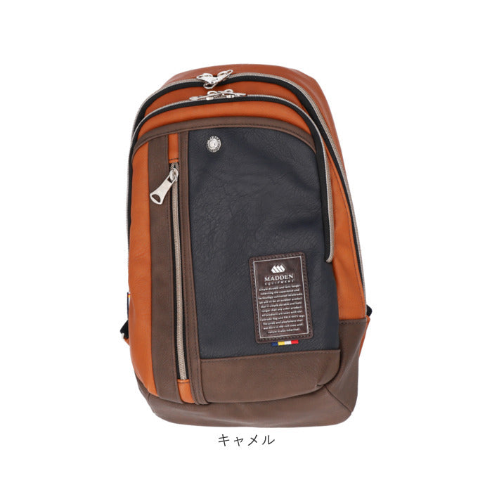 バックヤードファミリー BACKYARD FAMILY MADDEN EQUIPMENT ボディバッグL TMPIー04 （ネイビー） ネイビー