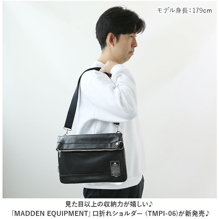 バックヤードファミリー BACKYARD FAMILY MADDEN EQUIPMENT 口折れショルダー TMPIー06