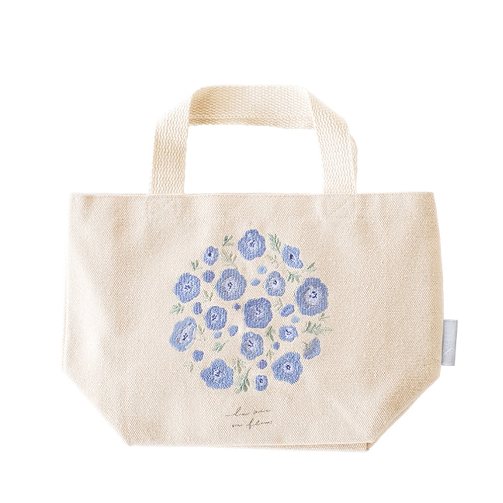 BACKYARD FAMILY ito & embroidered mini tote bag