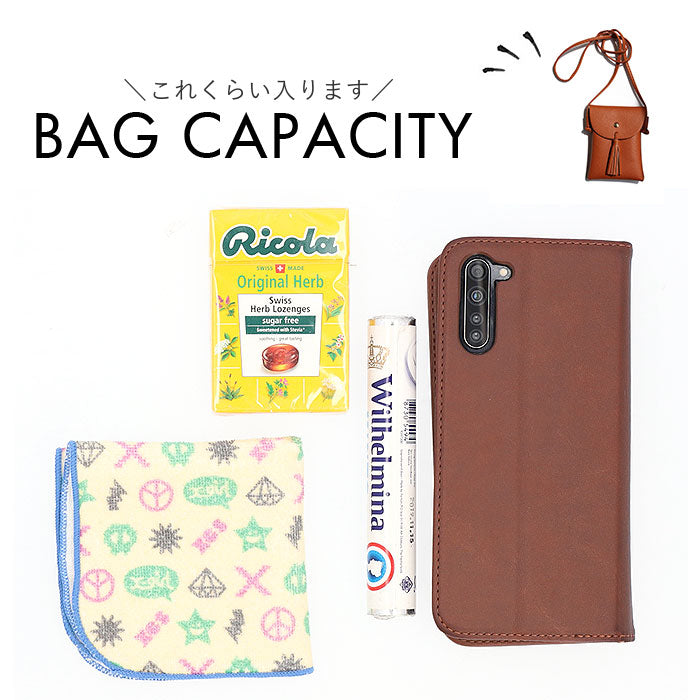 バックヤードファミリー BACKYARD FAMILY タッセルモチーフ ミニショルダー