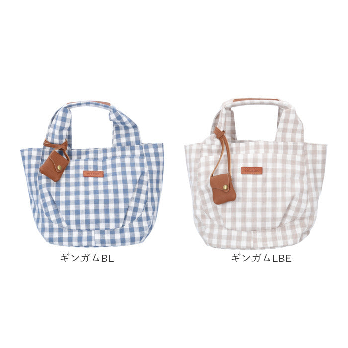 バックヤードファミリー BACKYARD FAMILY toleur トートバッグ （ギンガムBL） ギンガムBL