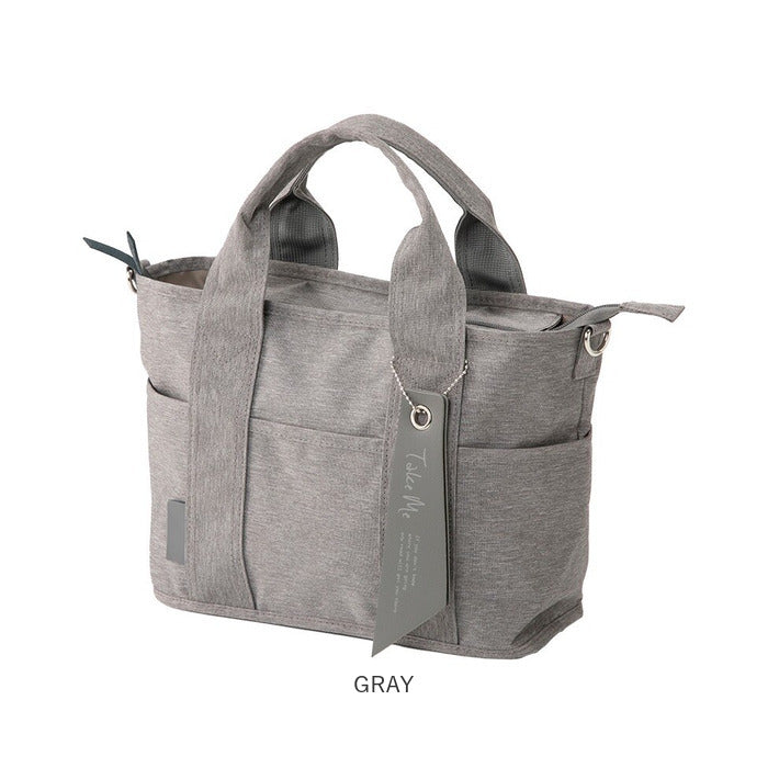 バックヤードファミリー BACKYARD FAMILY Take Me 9pocket Totebag （BLACK） BLACK