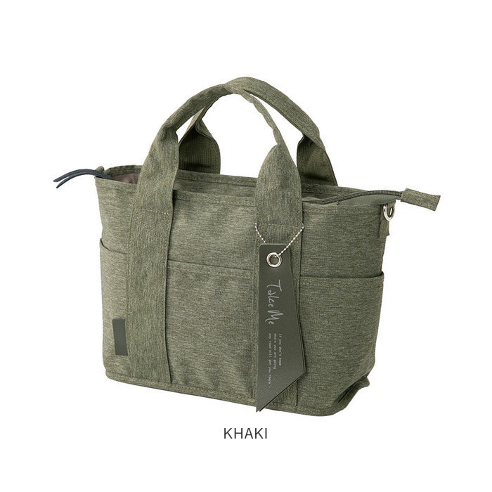 バックヤードファミリー BACKYARD FAMILY Take Me 9pocket Totebag （BLACK） BLACK