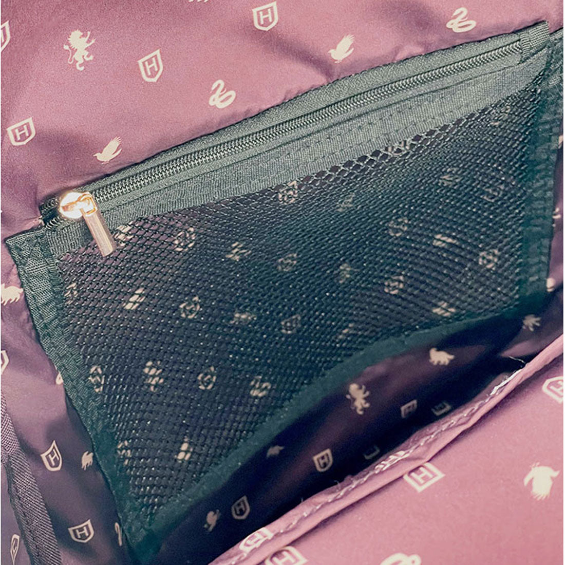 バックヤードファミリー BACKYARD FAMILY Harry Potter×Flapper 4寮プチパーツバックパック （ワインレッド/グリフィンドール） ワインレッド/グリフィンドール