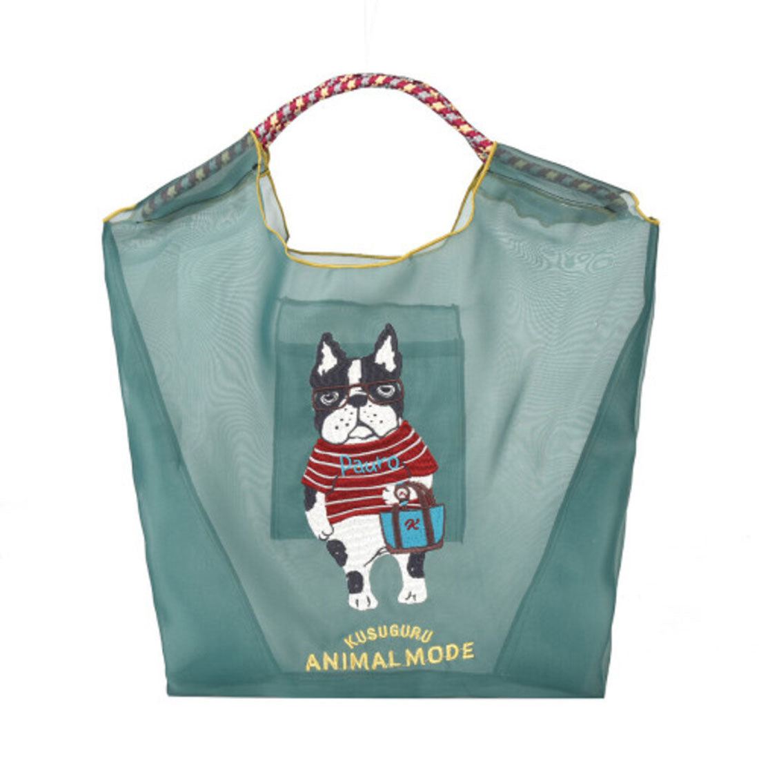 バックヤードファミリー BACKYARD FAMILY シフォン生地 パラコードバッグ （パウロ/グリーン） パウロ/グリーン