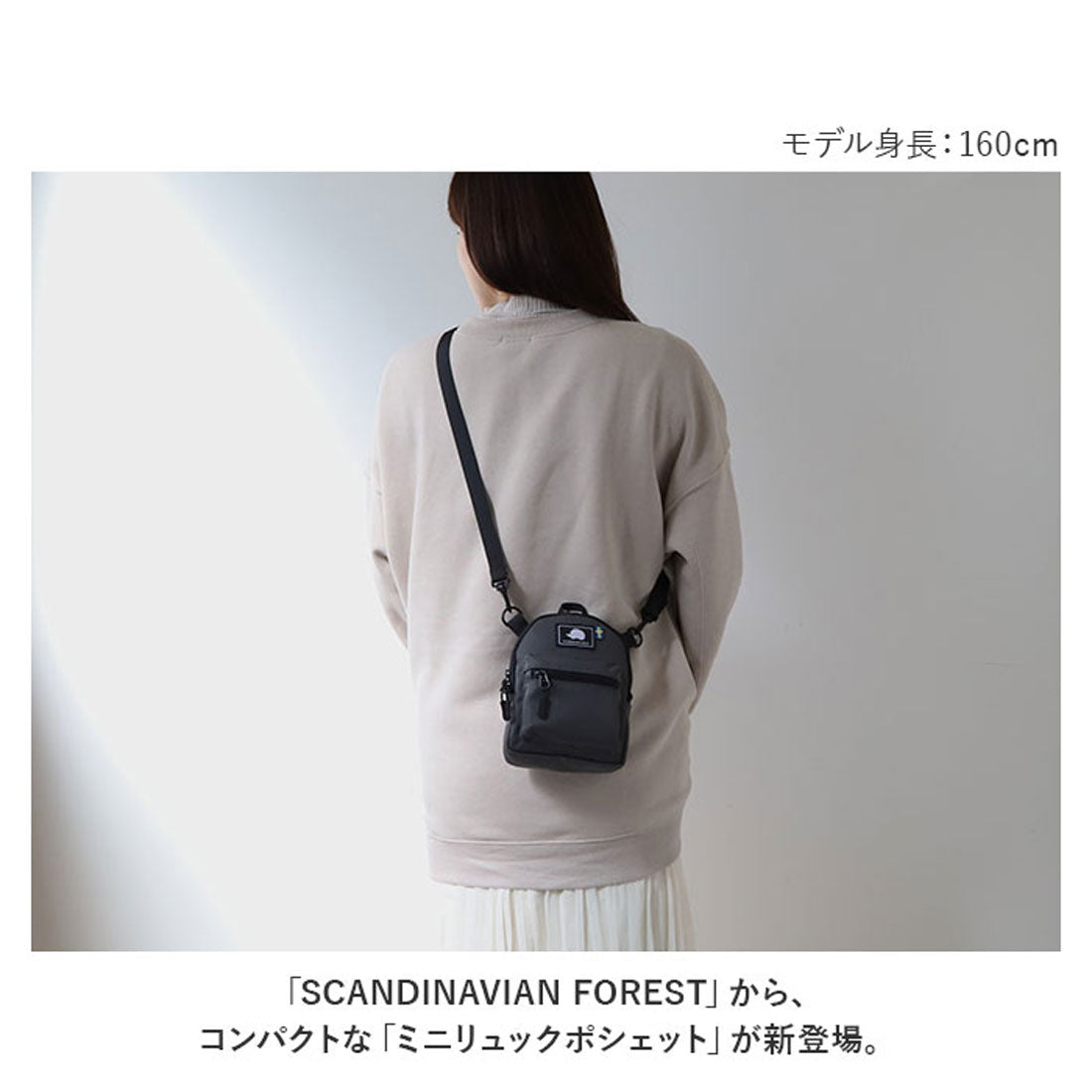 バックヤードファミリー BACKYARD FAMILY SCANDINAVIAN FOREST ミニリュックポシェット （Dブルー） Dブルー