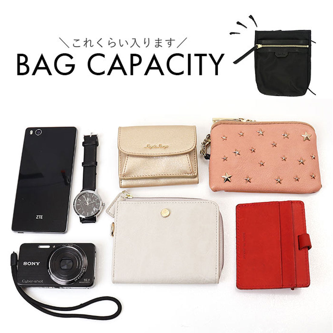 バックヤードファミリー BACKYARD FAMILY Legato Largo デイリー撥水ナイロンミニショルダー （DGY.ダークグレー） DGY.ダークグレー
