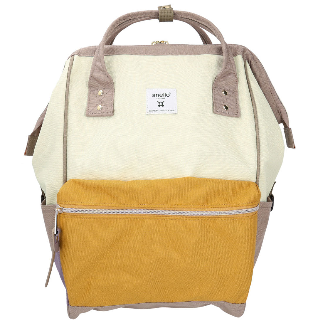 バックヤードファミリー BACKYARD FAMILY anello アネロ クロスボトル撥水口金リュックR ATB0193R （HMU.Hマスタード） HMU.Hマスタード
