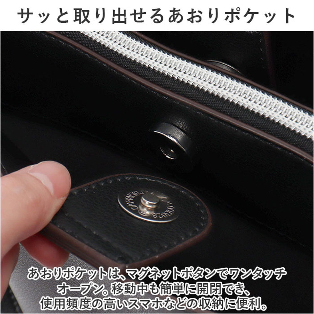 バックヤードファミリー BACKYARD FAMILY Legato Largo カルイカバン 縦型2WAYトート （DBB） DBB