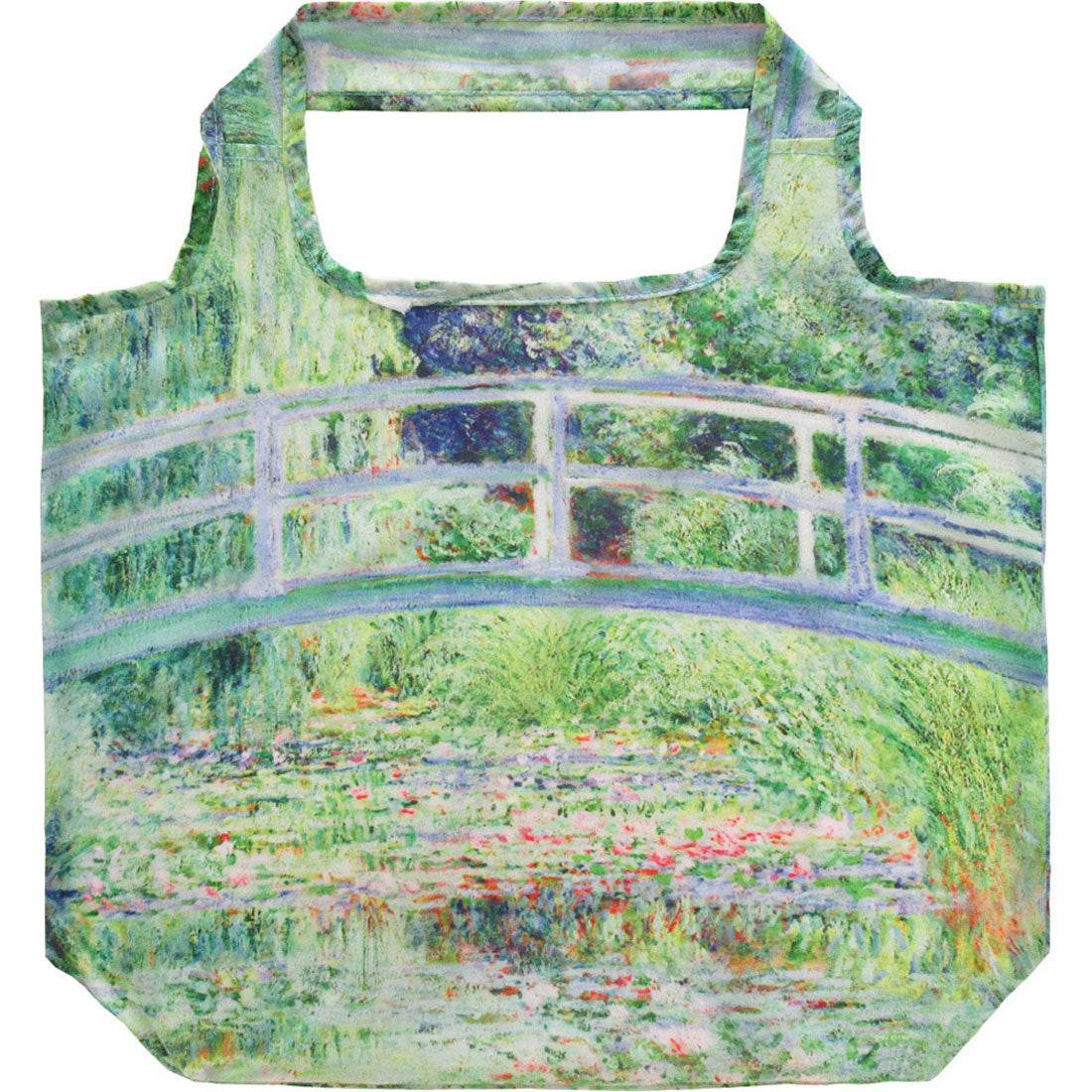 バックヤードファミリー BACKYARD FAMILY 名画 エコバッグ Lサイズ （モネ/睡蓮の池と日本の橋） モネ/睡蓮の池と日本の橋