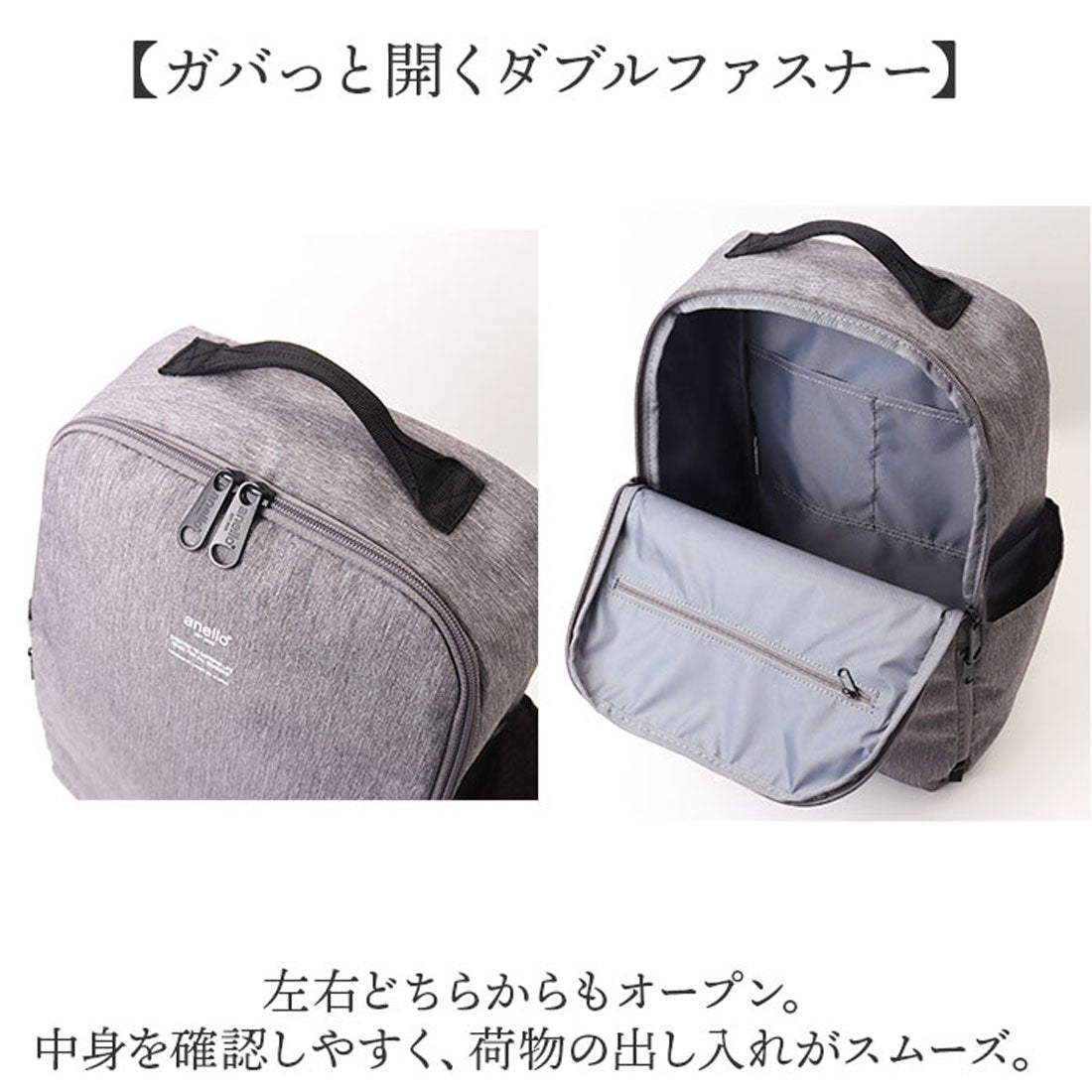 バックヤードファミリー BACKYARD FAMILY anello トラック バックパック （NV.ネイビー） NV.ネイビー