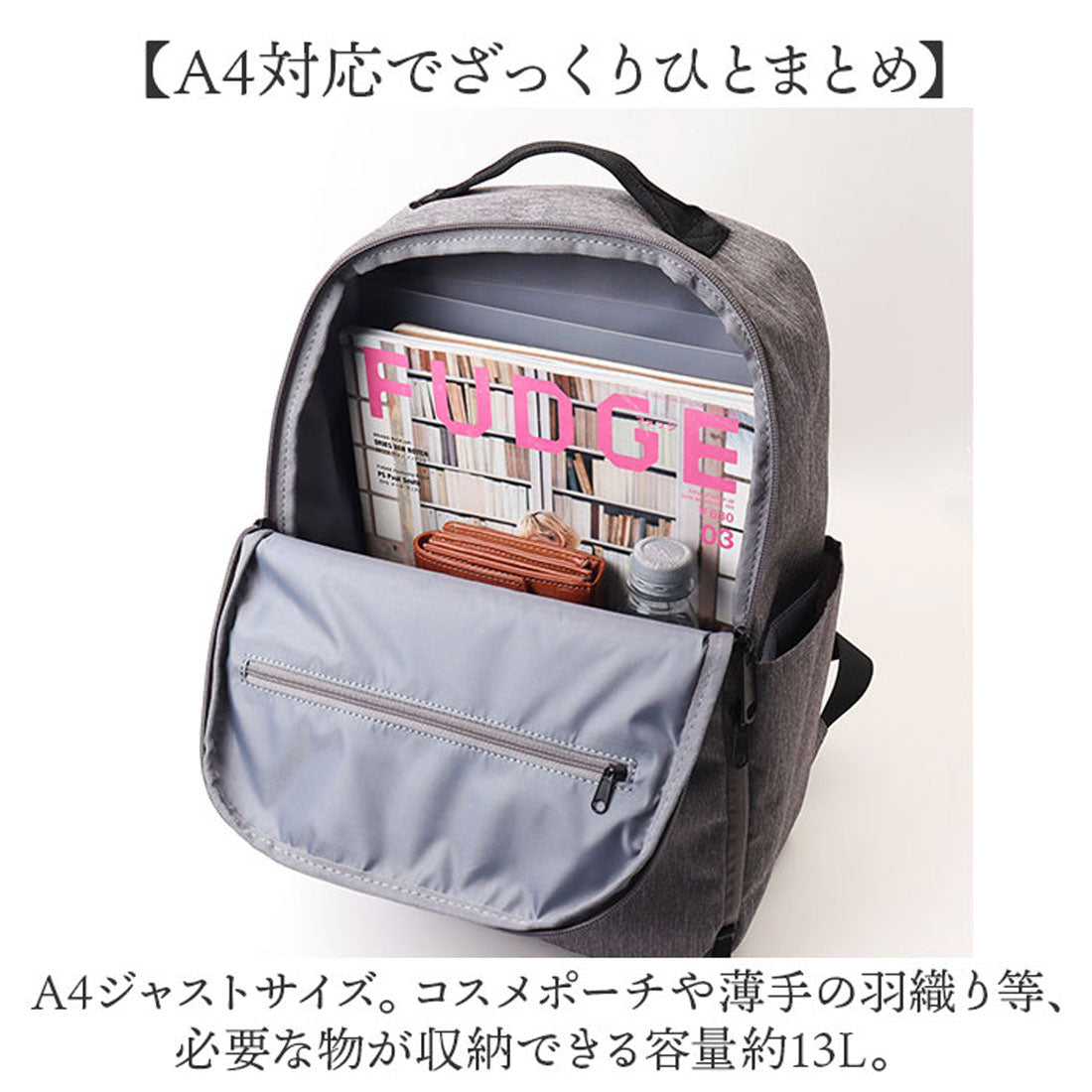 バックヤードファミリー BACKYARD FAMILY anello トラック バックパック （NV.ネイビー） NV.ネイビー