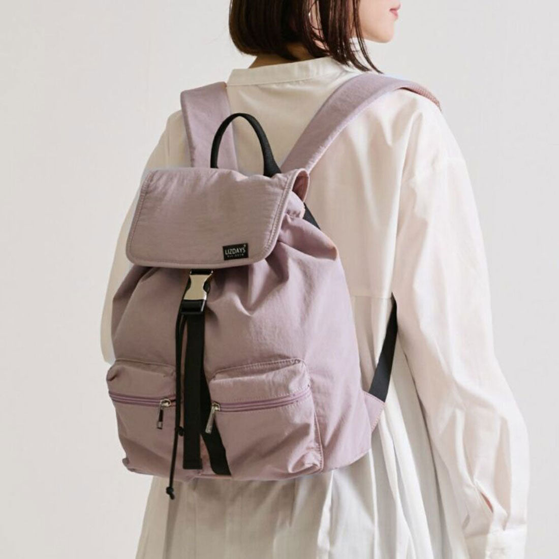 バックヤードファミリー BACKYARD FAMILY Kacchirin ruck sack （サーモンピンク） サーモンピンク