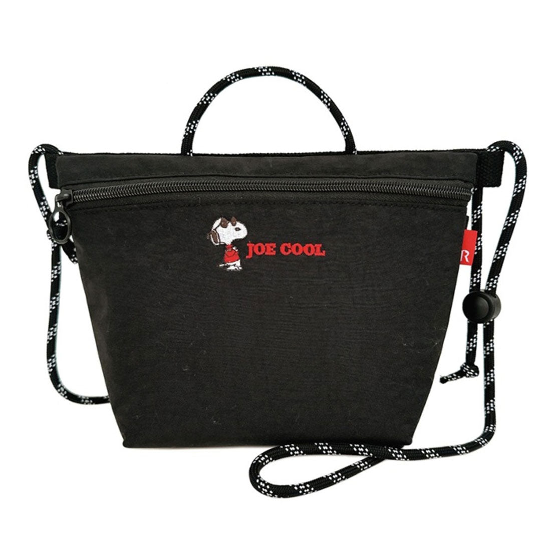 バックヤードファミリー BACKYARD FAMILY IP.サコッシュPoly.Peanuts-0F （Black） Black