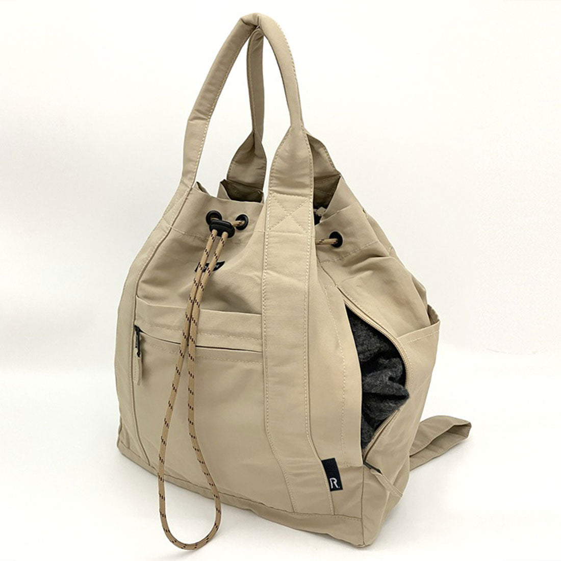 バックヤードファミリー BACKYARD FAMILY ROOTOTE ルートート SC.セオルー.ドローストリング-A （BEIGE） BEIGE