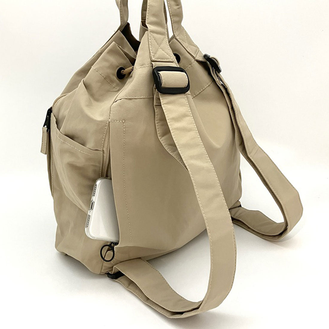 バックヤードファミリー BACKYARD FAMILY ROOTOTE ルートート SC.セオルー.ドローストリング-A （BEIGE） BEIGE