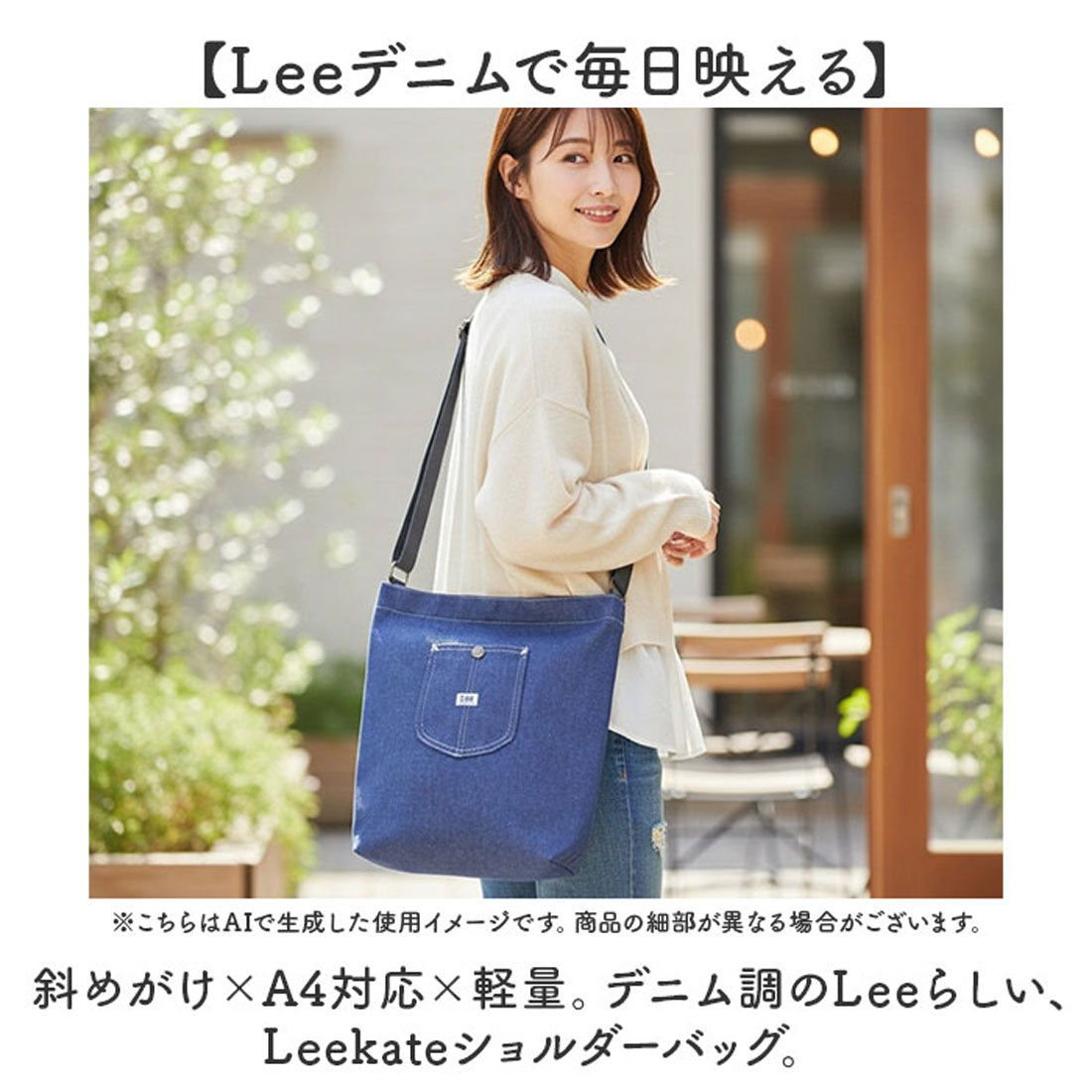 バックヤードファミリー BACKYARD FAMILY Lee kate ショルダーバッグ （WHITE） WHITE
