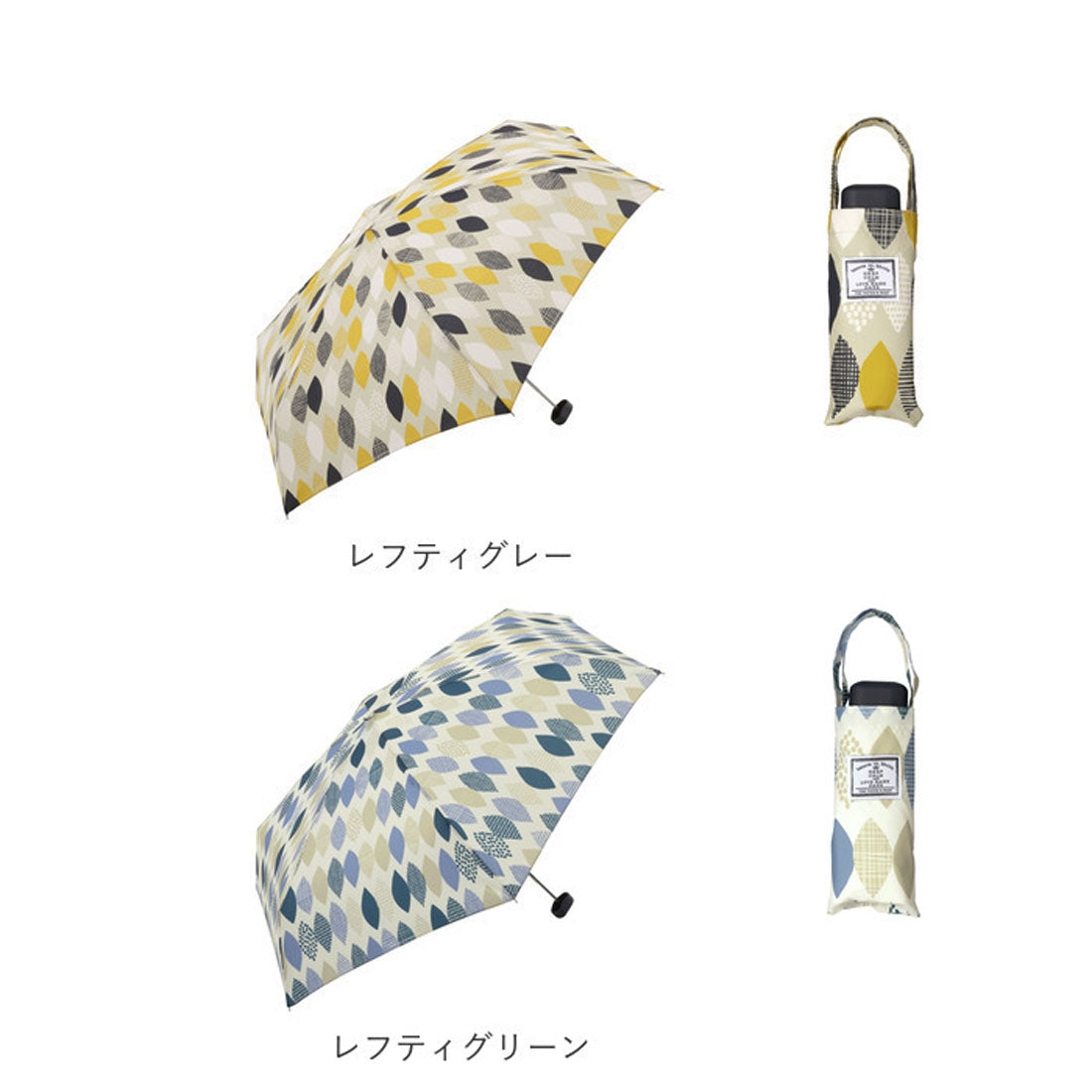 バックヤードファミリー BACKYARD FAMILY because トートバッグ 折りたたみ傘 （カスヴィグレー） カスヴィグレー