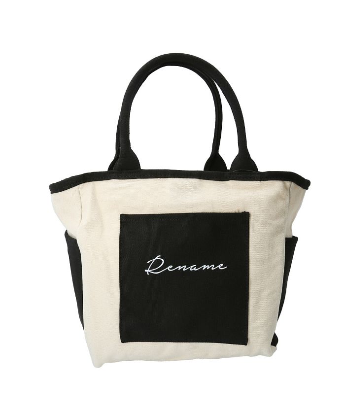 バックヤードファミリー BACKYARD FAMILY Rename 帆布 トートバッグ RTH91029,NABK