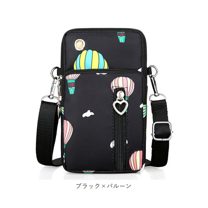 バックヤードファミリー BACKYARD FAMILY スマホポーチ pmysbag14 （ブラック） ブラック