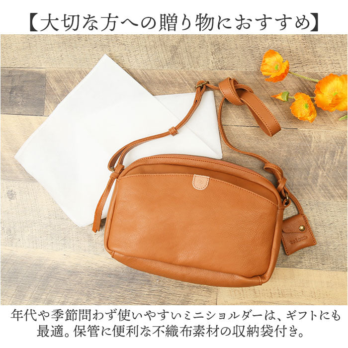 バックヤードファミリー BACKYARD FAMILY toleur カウレザーミニショルダー （BLACK） BLACK