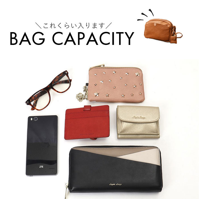 バックヤードファミリー BACKYARD FAMILY toleur カウレザーミニショルダー （BLACK） BLACK