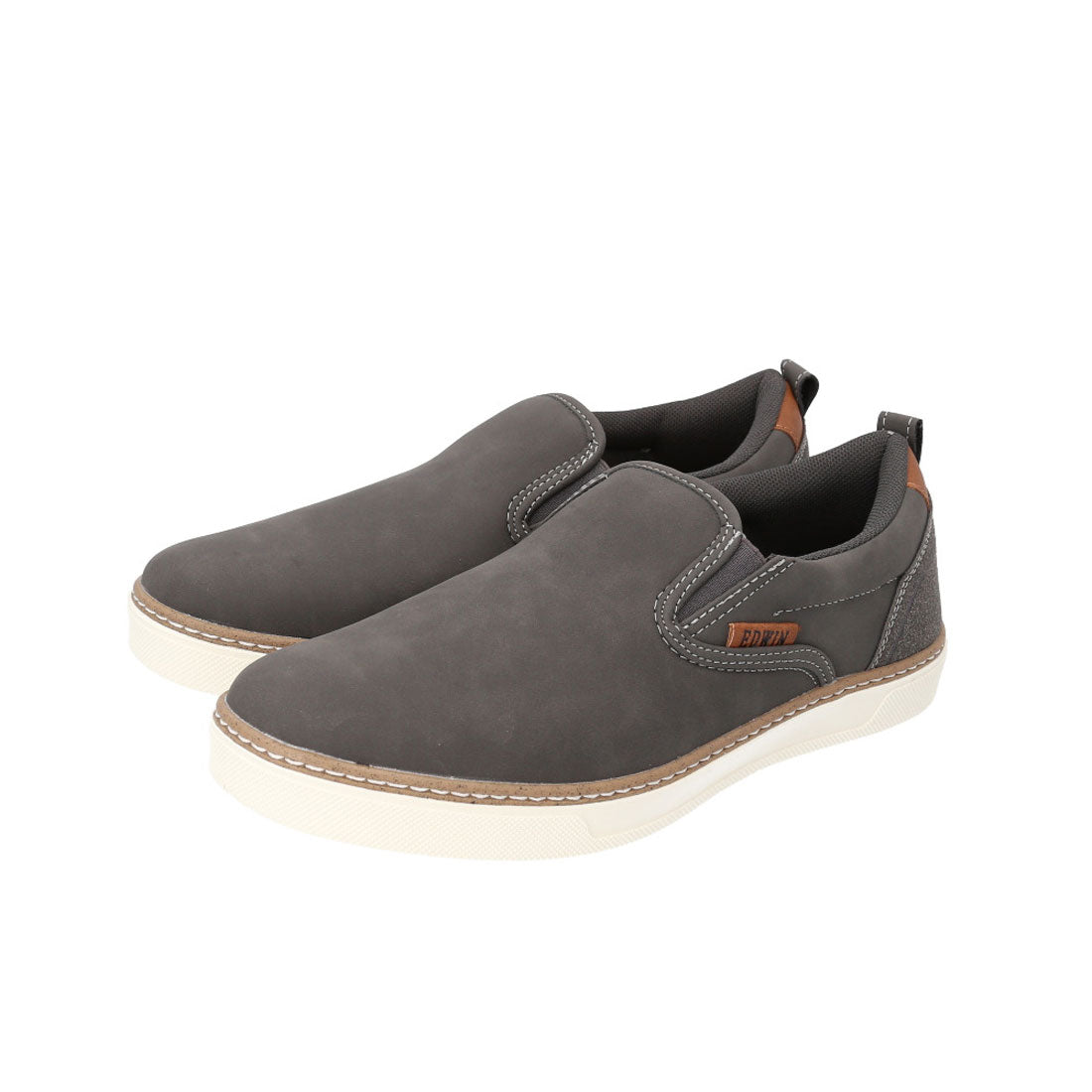 バックヤードファミリー BACKYARD FAMILY EDWIN スリッポン （GRAY） GRAY