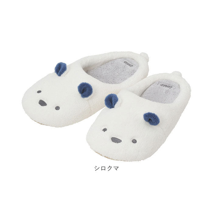ノーブランド No Brand カラリ carari Zooie 吸水アニマルスリッパ