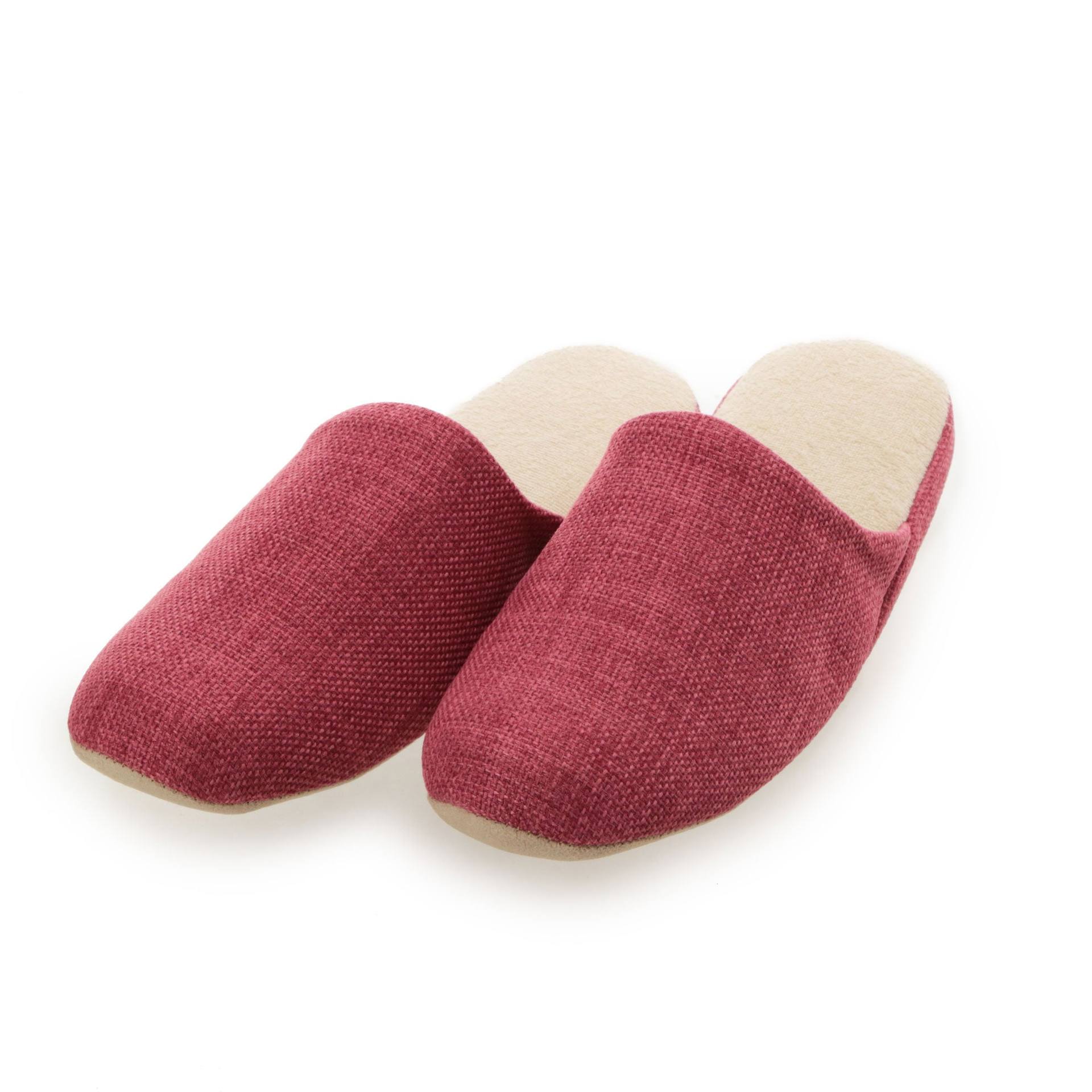 ノーブランド No Brand グレイズ GRAZE スリッパL,23.ワイン