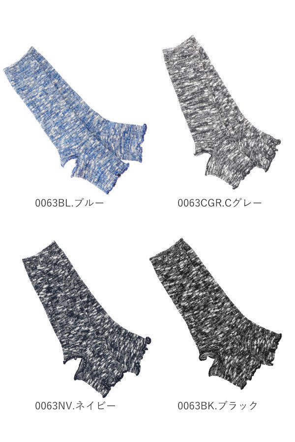 ノーブランド No Brand #COS0063 コットンサンダルソックス （0063BK.ブラック） 0063BK.ブラック