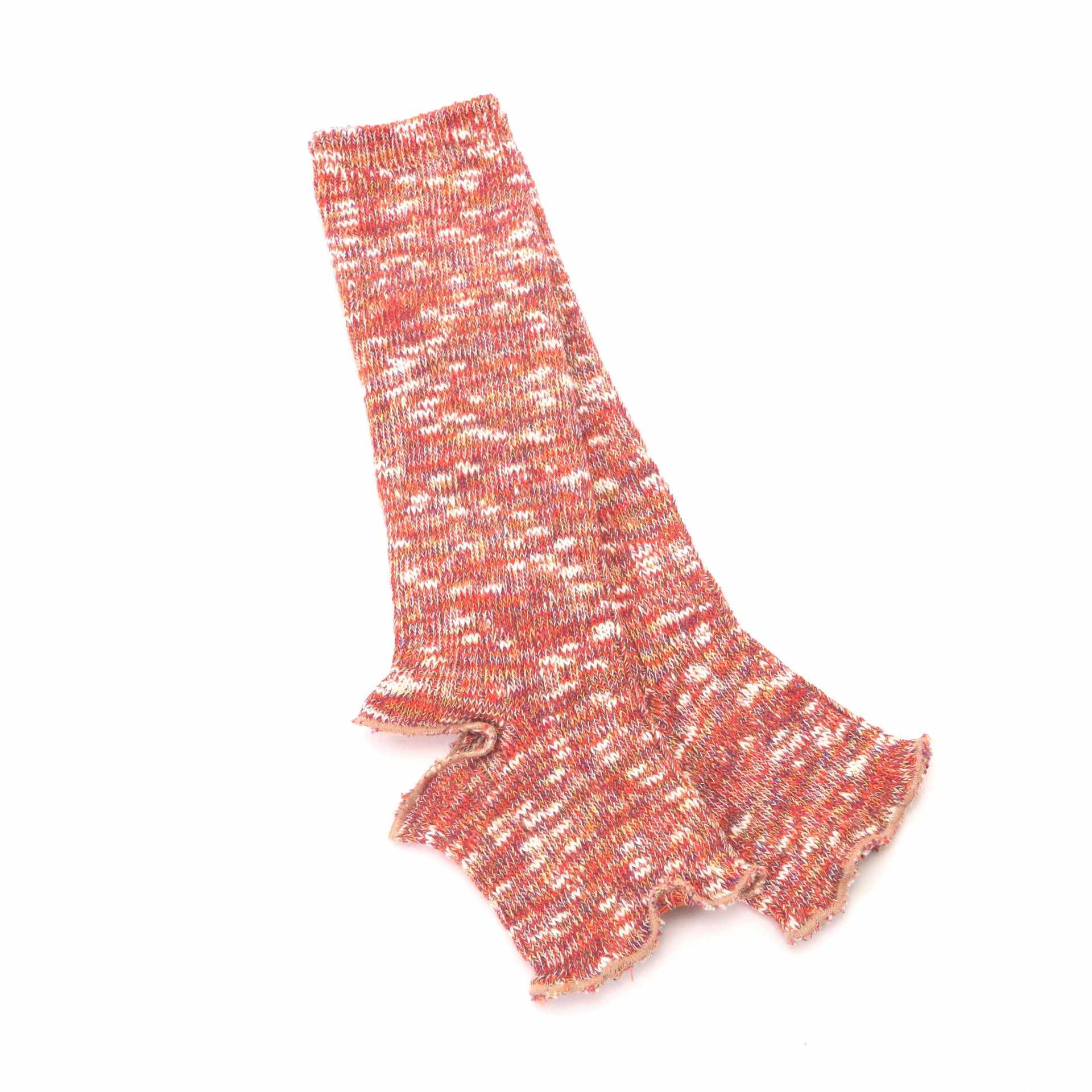 ノーブランド No Brand #COS0063 コットンサンダルソックス （0063RA.レインボー） 0063RA.レインボー