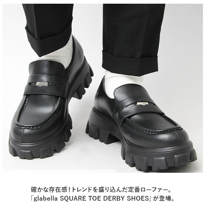 BACKYARD FAMILY glabella SQUARE TOE DERBY SHOES