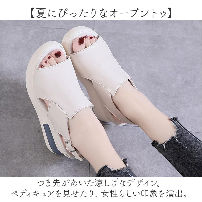 バックヤードファミリー BACKYARD FAMILY サンダル 厚底 レディース pmy2288