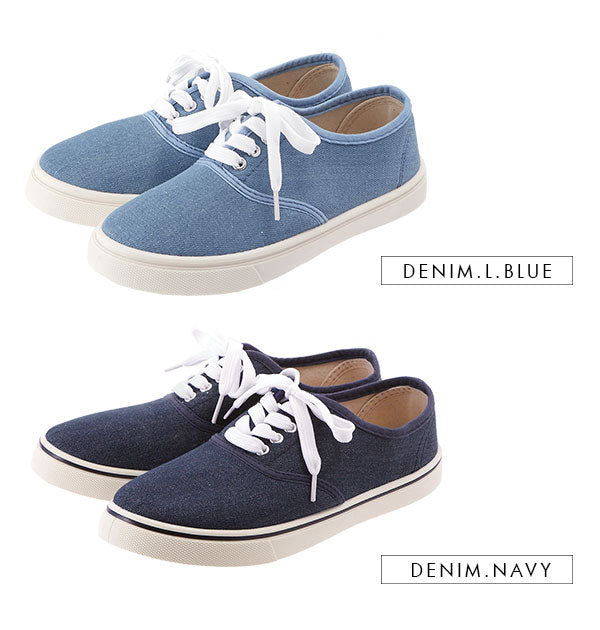 ノーブランド No Brand スニーカー 紐あり