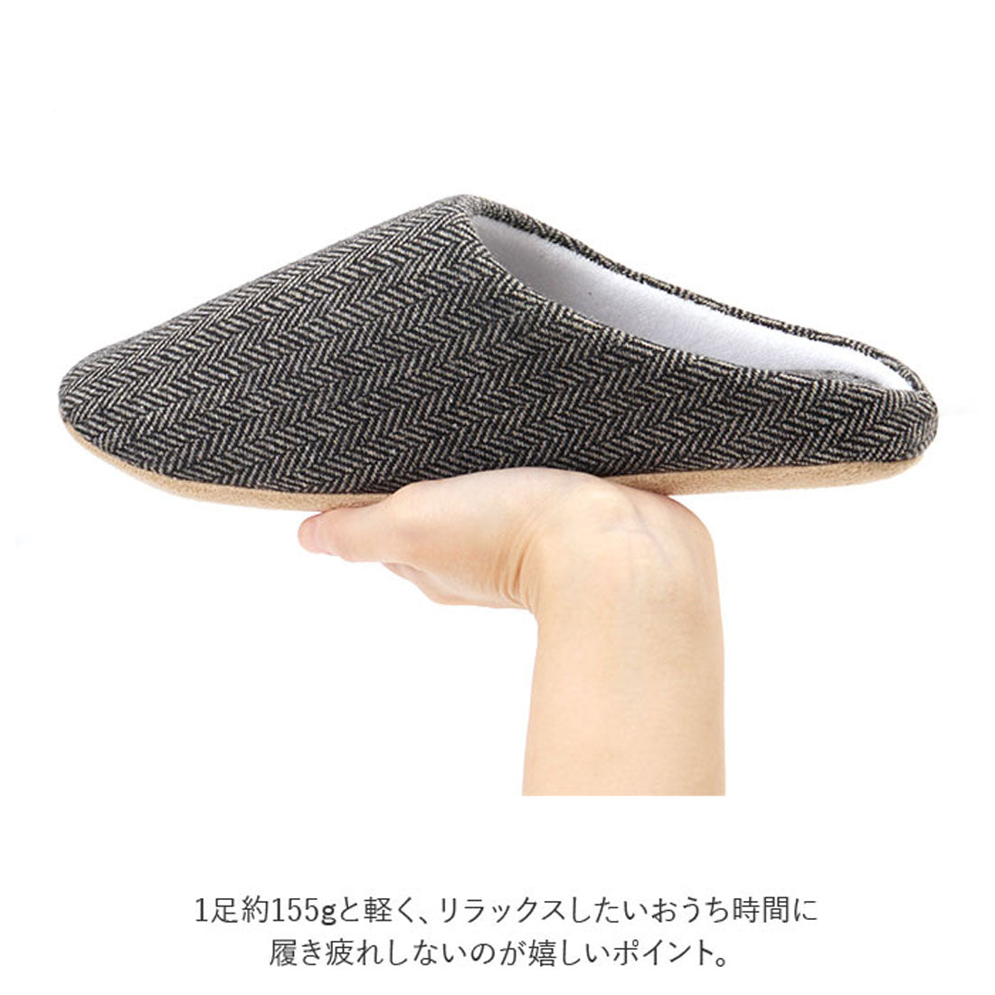 バックヤードファミリー BACKYARD FAMILY ルームシューズ 洗える オールシーズン gslipper4920 （ブルー） ブルー