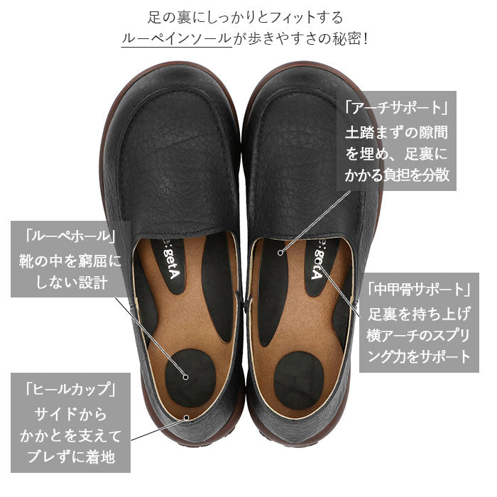 ノーブランド No Brand Re:getA リゲッタ R-302 ドライビングローファー