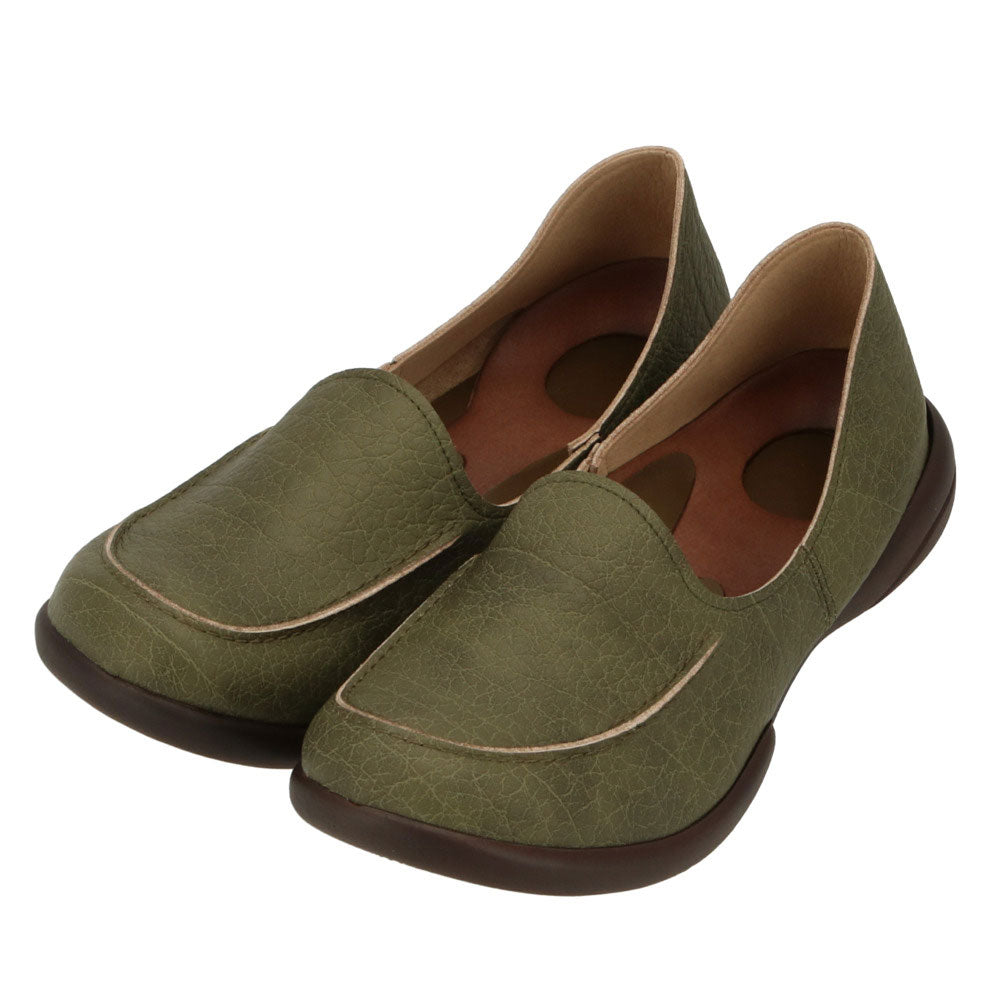ノーブランド No Brand Re:getA リゲッタ R-302 ドライビングローファー,カーキ