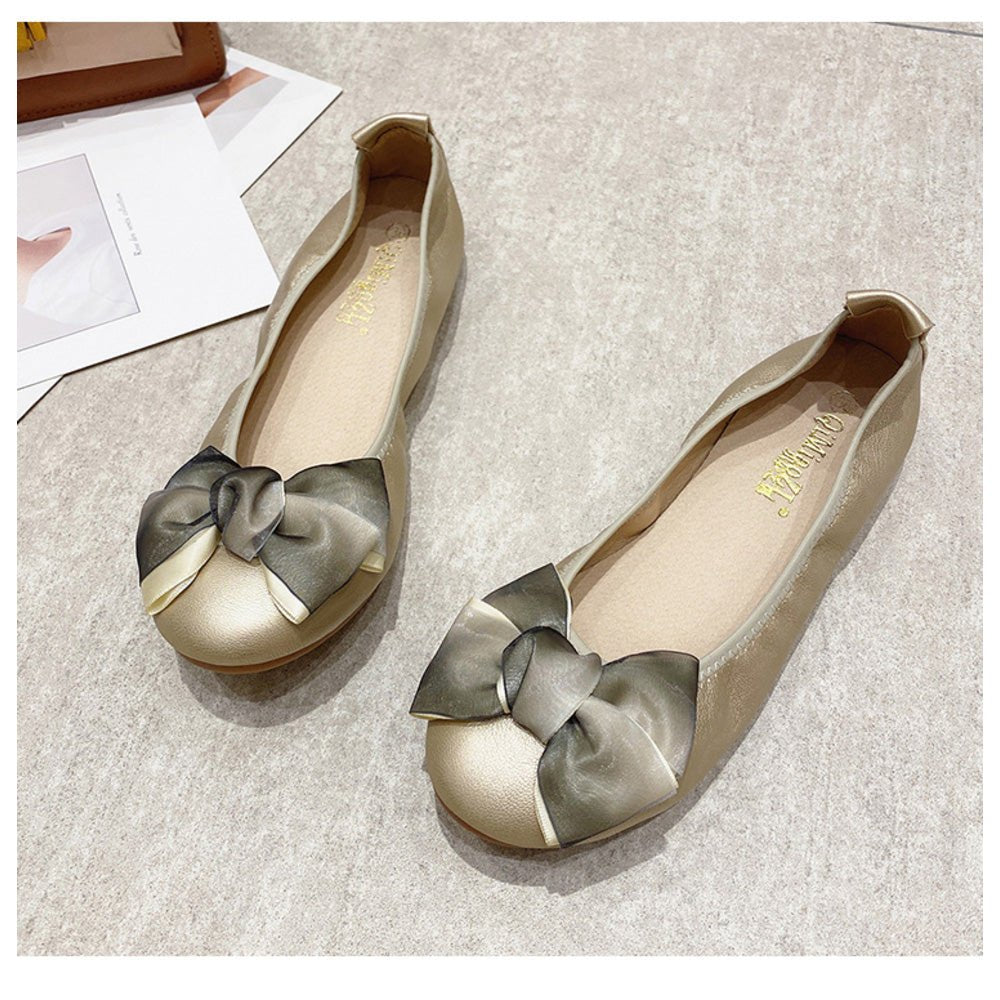 BACKYARD FAMILY BACKYARD FAMILY Pumps Flat Ribbon Easy to Walk mmrs103b