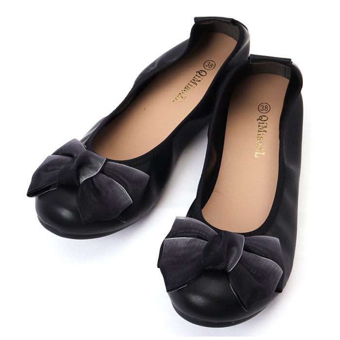 BACKYARD FAMILY BACKYARD FAMILY Pumps Flat Ribbon Easy to Walk mmrs103b
