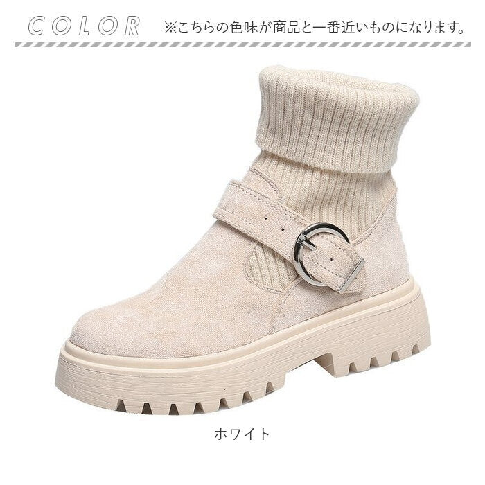 Backyard Family BACKYARD FAMILY Boots Sock Boots Easy to Walk Thick Sole mmsbs112d