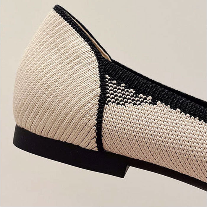 バックヤードファミリー BACKYARD FAMILY パンプス ニット フラット pmyqg8687