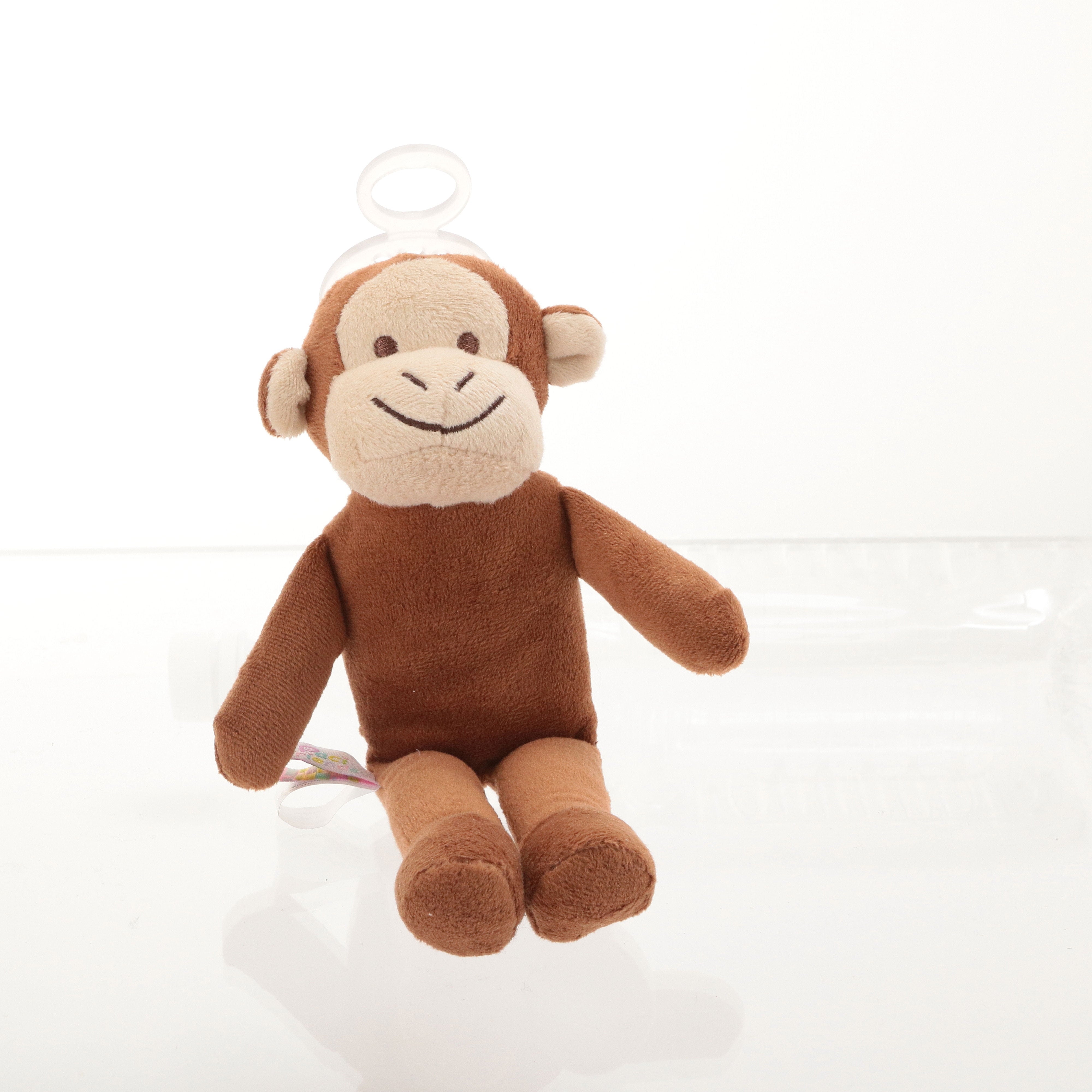ノーブランド No Brand パシフレンズ Pasi friends PACF おしゃぶり付ぬいぐるみ,PACF002.さる