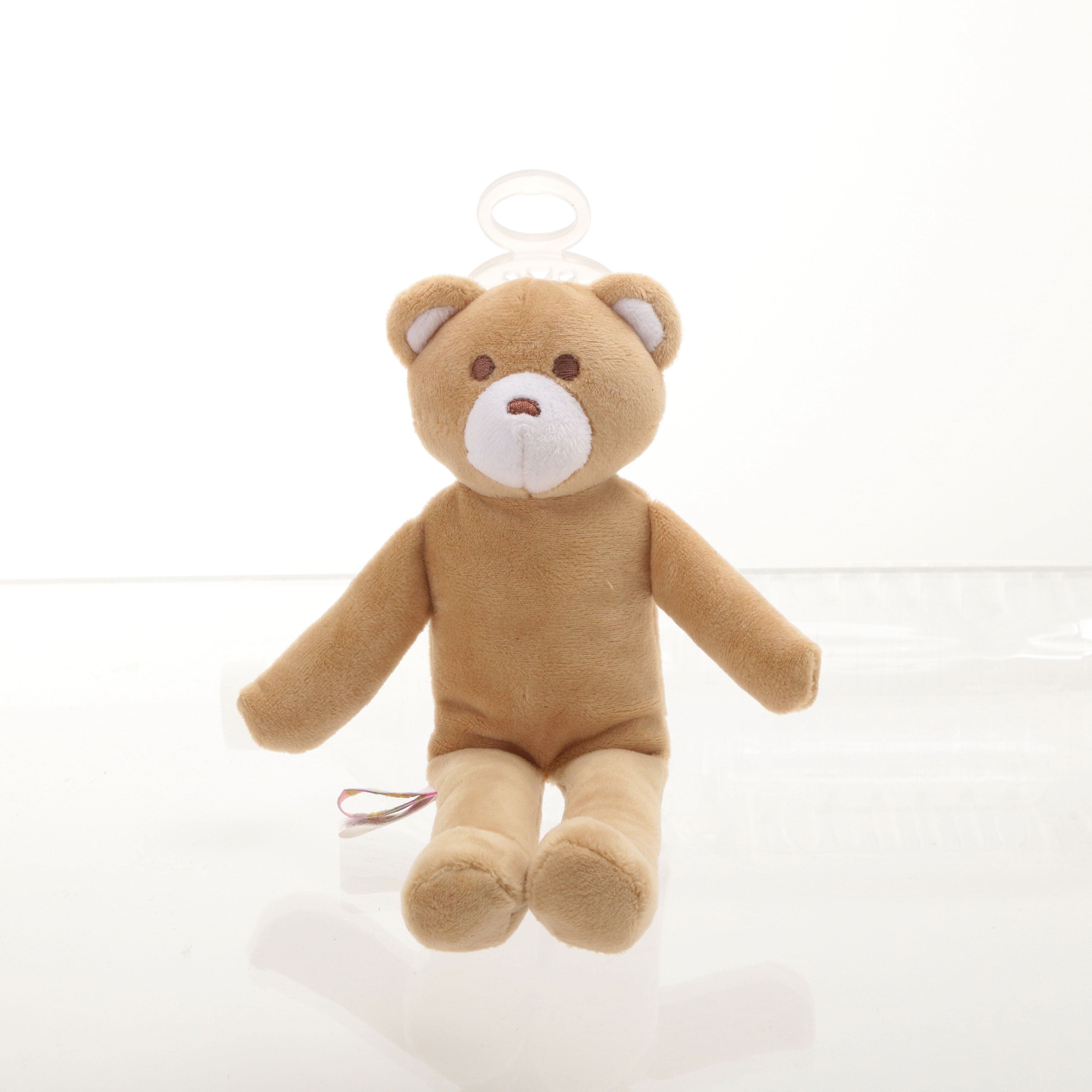 ノーブランド No Brand パシフレンズ Pasi friends PACF おしゃぶり付ぬいぐるみ,PACF003.くま