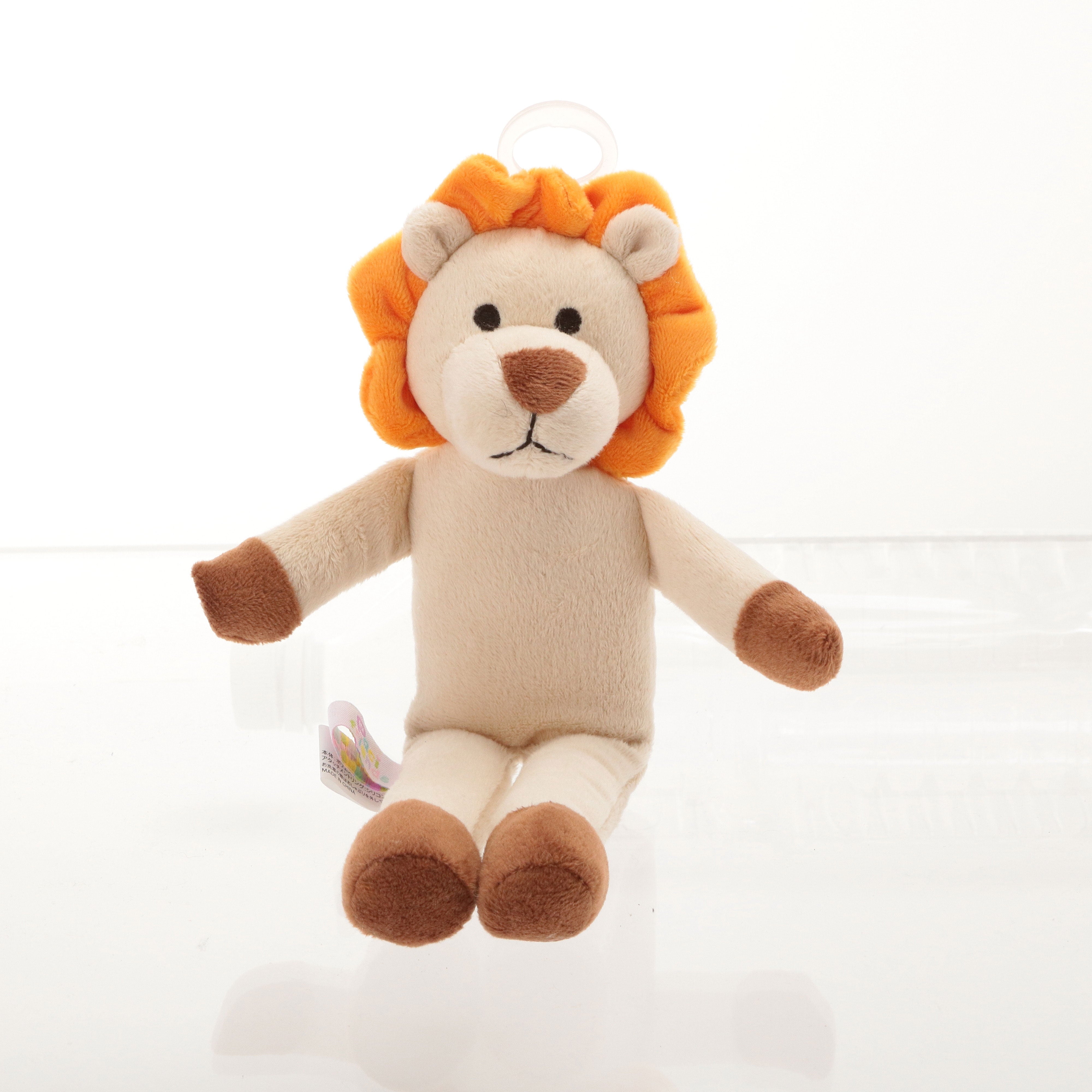 ノーブランド No Brand パシフレンズ Pasi friends PACF おしゃぶり付ぬいぐるみ,PACF006.らいおん